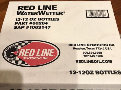 Red Line WaterWetter Super Coolant radiator additive - New unopened case
