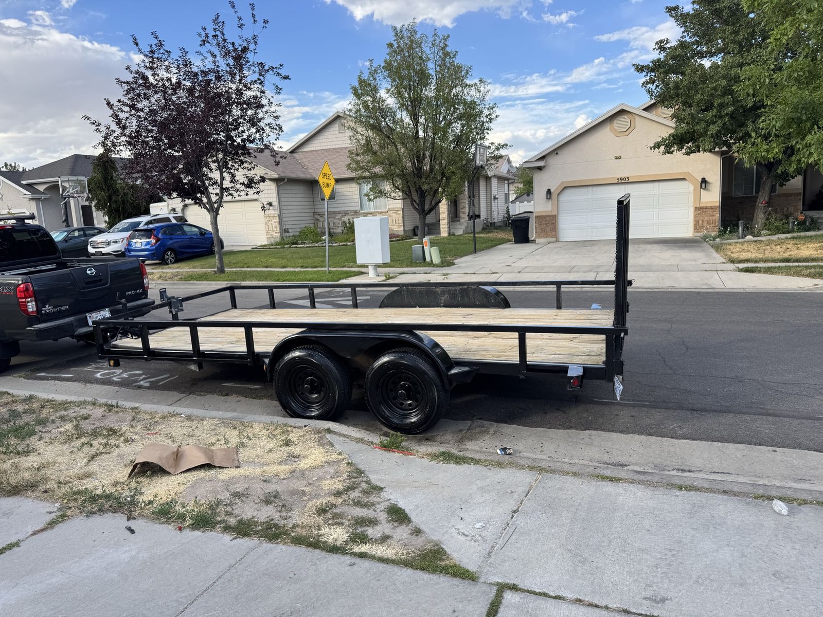 7x16 utility trailer
