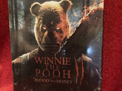 Winnie The Pooh 2 Blood & Honey Blu Ray SteelBook Case New Horror Mystery