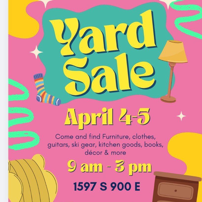 Classy Vintage Yard sale at Sugarhouse!