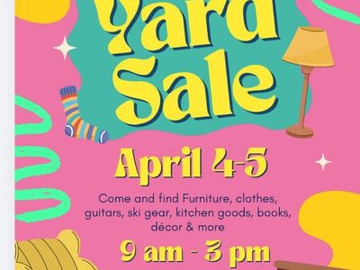 Classy Vintage Yard sale at Sugarhouse!