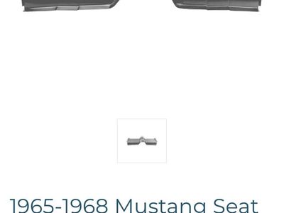 Dynacorn 1965-68 Ford Mustang Seat Platform Convertible