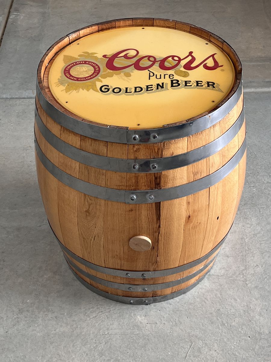 Coors Beer Barrel