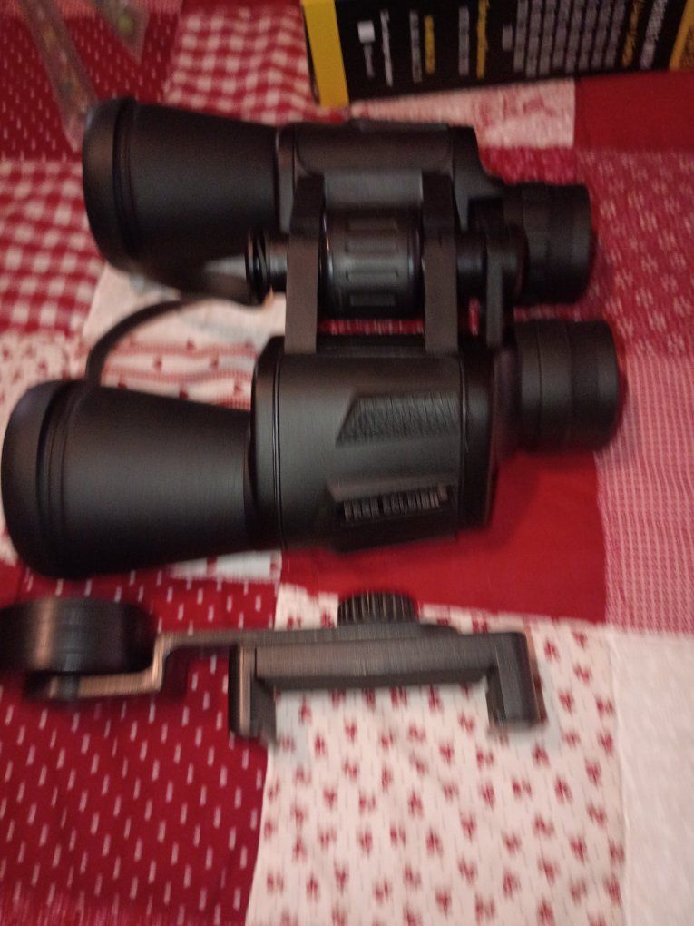 Tasco Binoculars with Carrying Case and Accessories