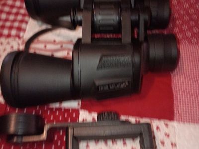 Tasco Binoculars with Carrying Case and Accessories