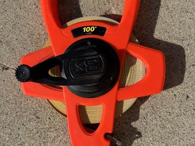 Lufkin 100 Ft/30M SAE/Metric Fiberglass Long Tape