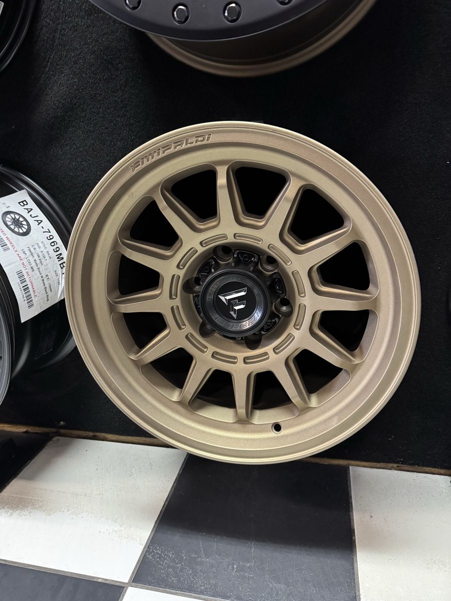 Fittipaldi Off Road FT102 brand new set of 4 wheels Satin Bronze  17x8.5, 6x5.50 lug Pattern offset +00