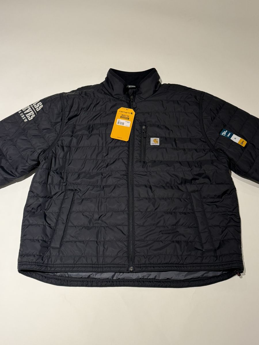 Carhartt Rain Defender Lightweight Insulated Jacket - 2XL - Black - NEW WITH TAGS