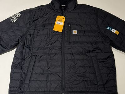Carhartt Rain Defender Lightweight Insulated Jacket - 2XL - Black - NEW WITH TAGS