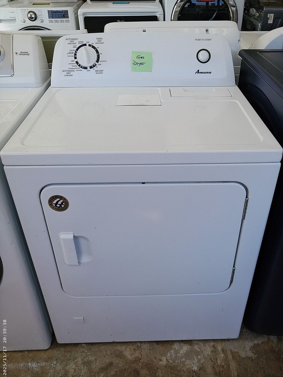 Clean Whirlpool GAS Dryer~90 Day Guarantee