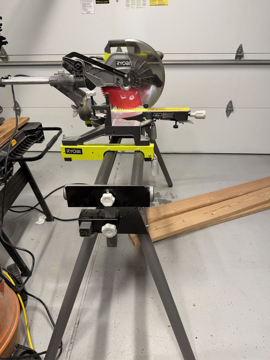 10" Ryobi Miter Saw And Stand