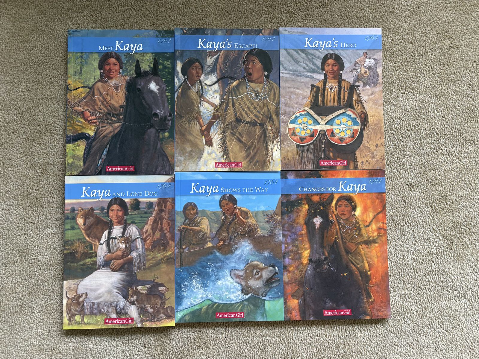 American Girl Kaya Story Books
