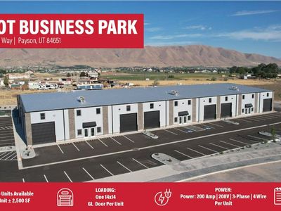 Patriot Business Park - 2,642-24,924 SF - Payson, UT