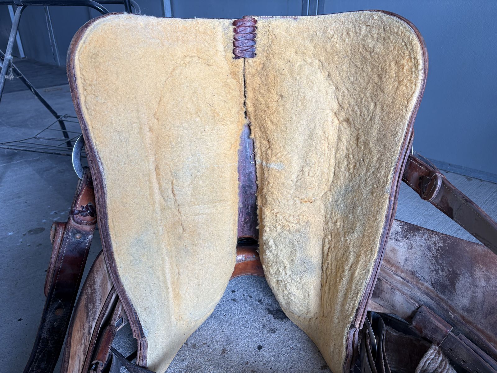 Martin roping saddle