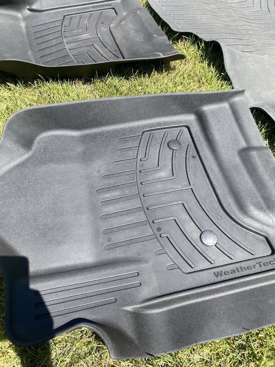 Weathertech floor mats and dash mat