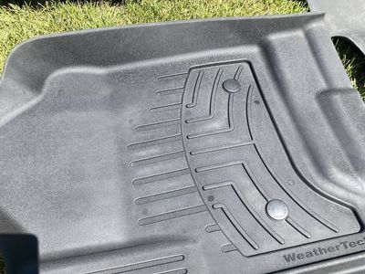 Weathertech floor mats and dash mat