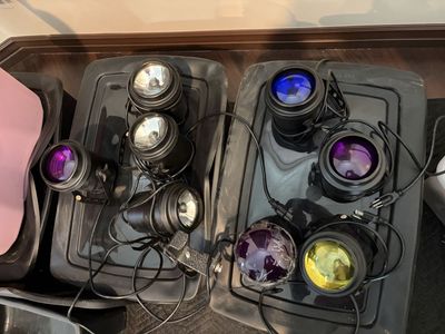 American DJ stage lights