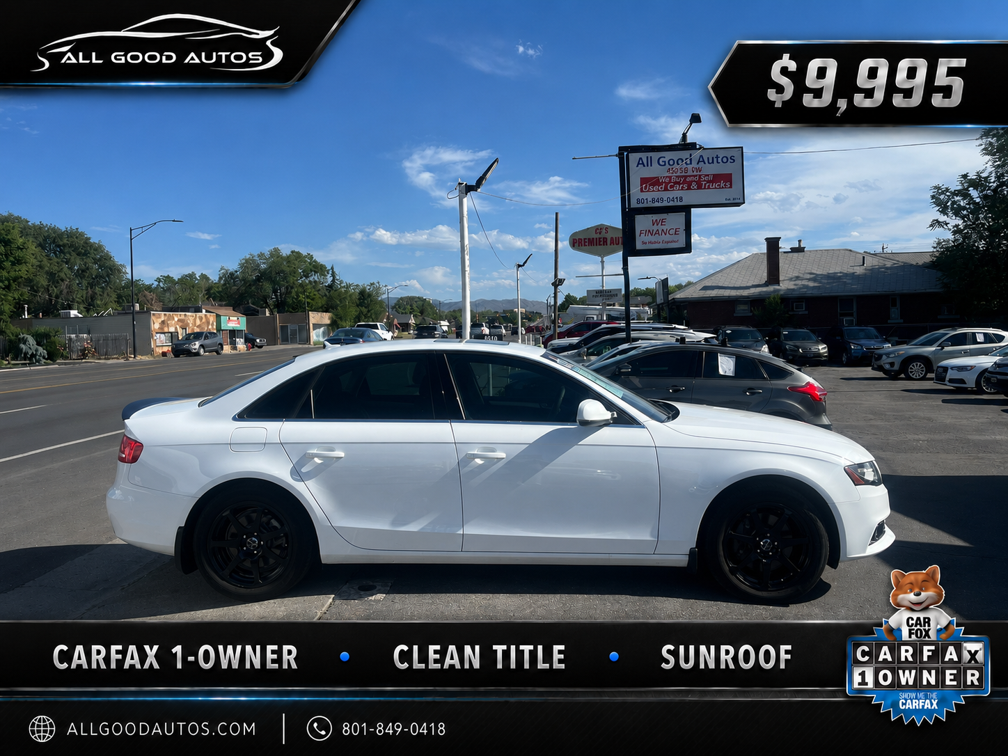 2012 Audi A4 2.0T quattro Premium