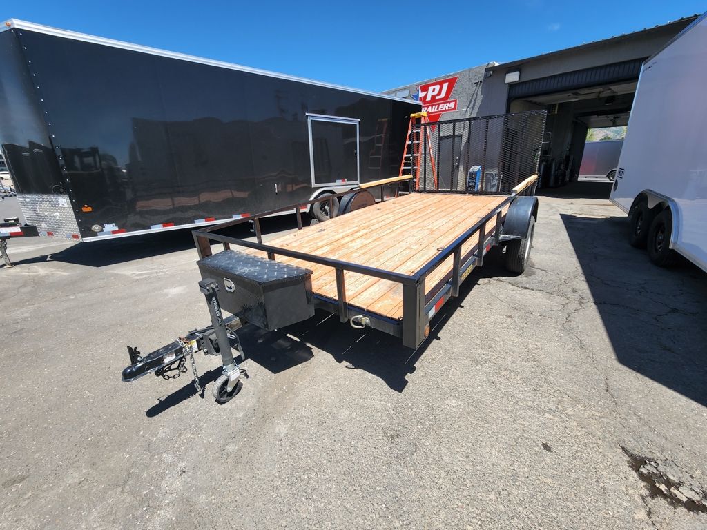 2020 Big Bubba's Trailers USED 7X14 3.5K Utility T