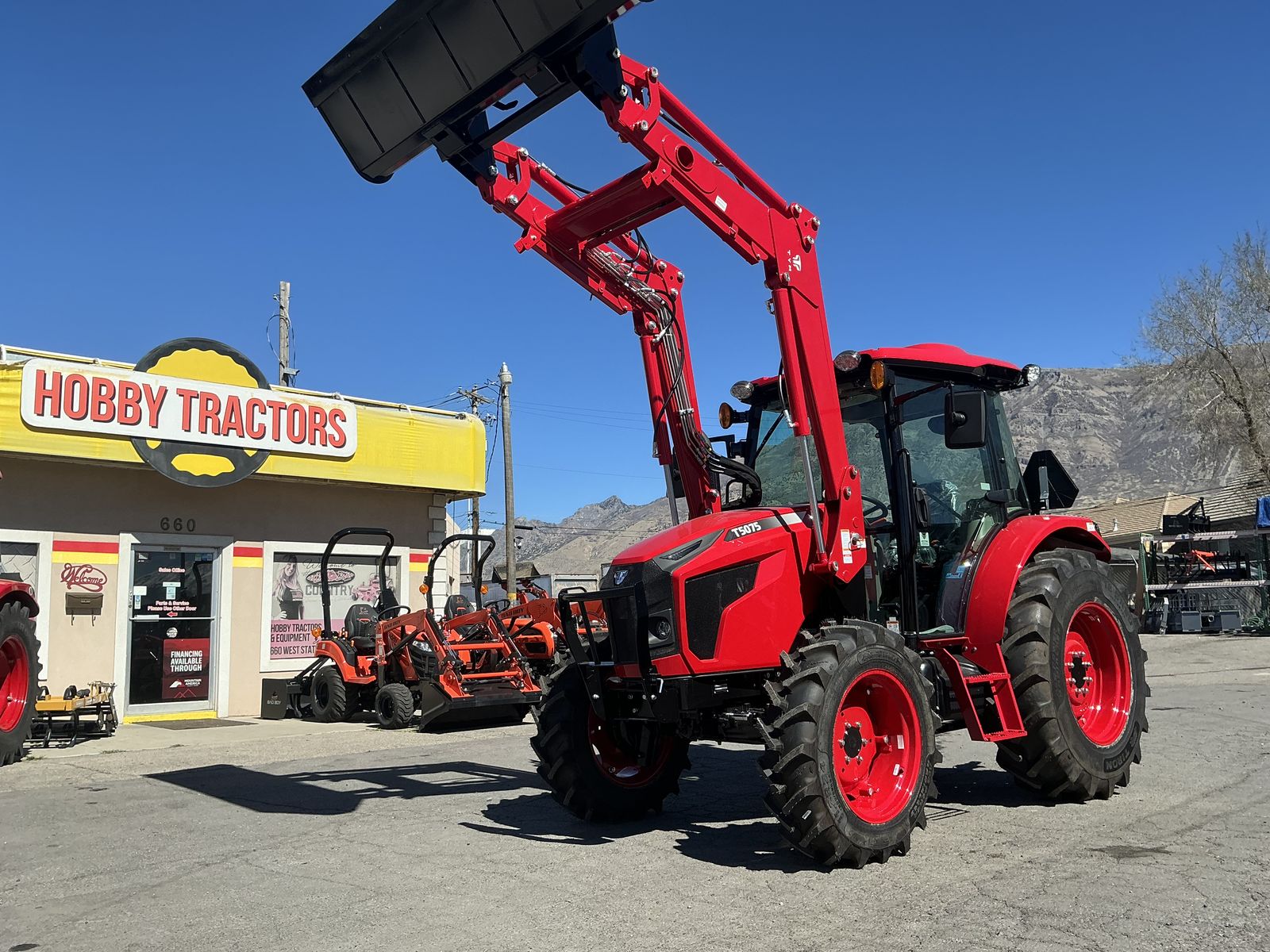 TYM T5075 Cab Tractor And Loader