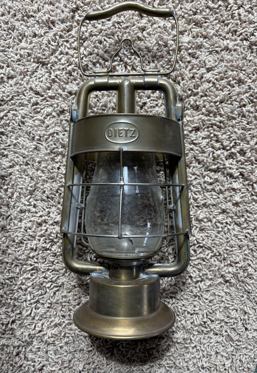 Antique Dietz King Fire Department Lantern