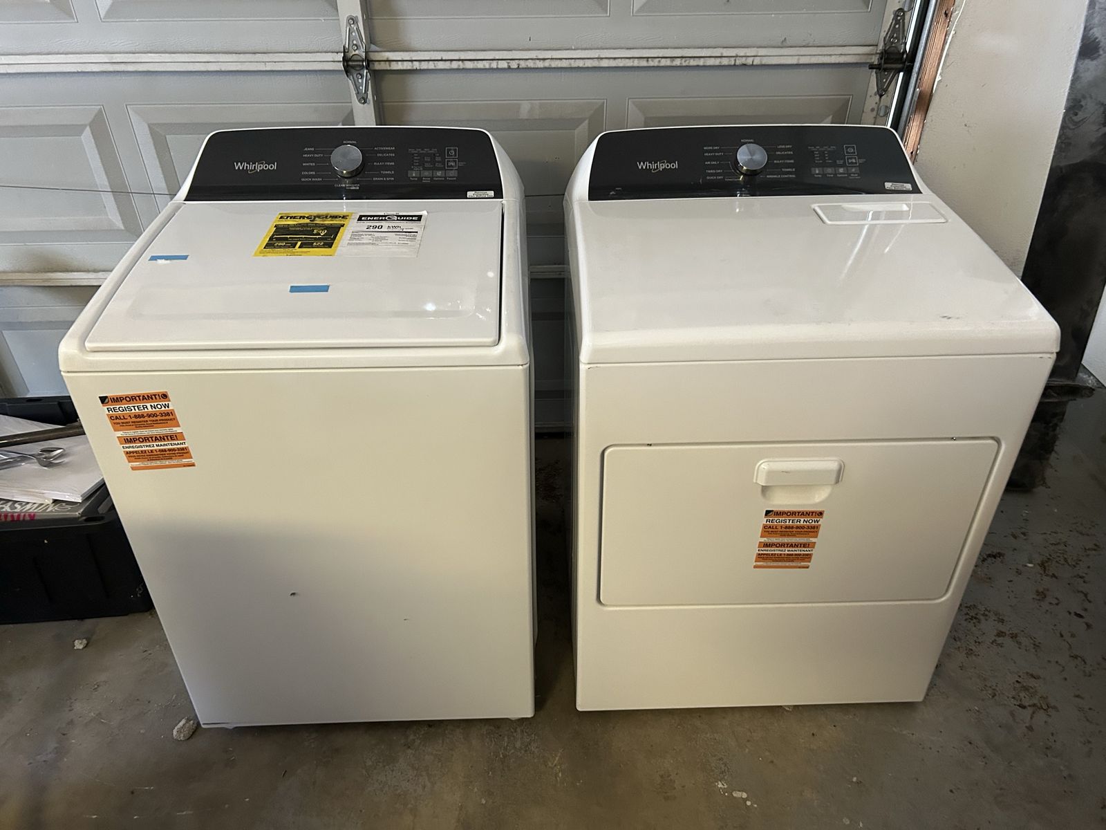 Whirlpool Washer & Dryer