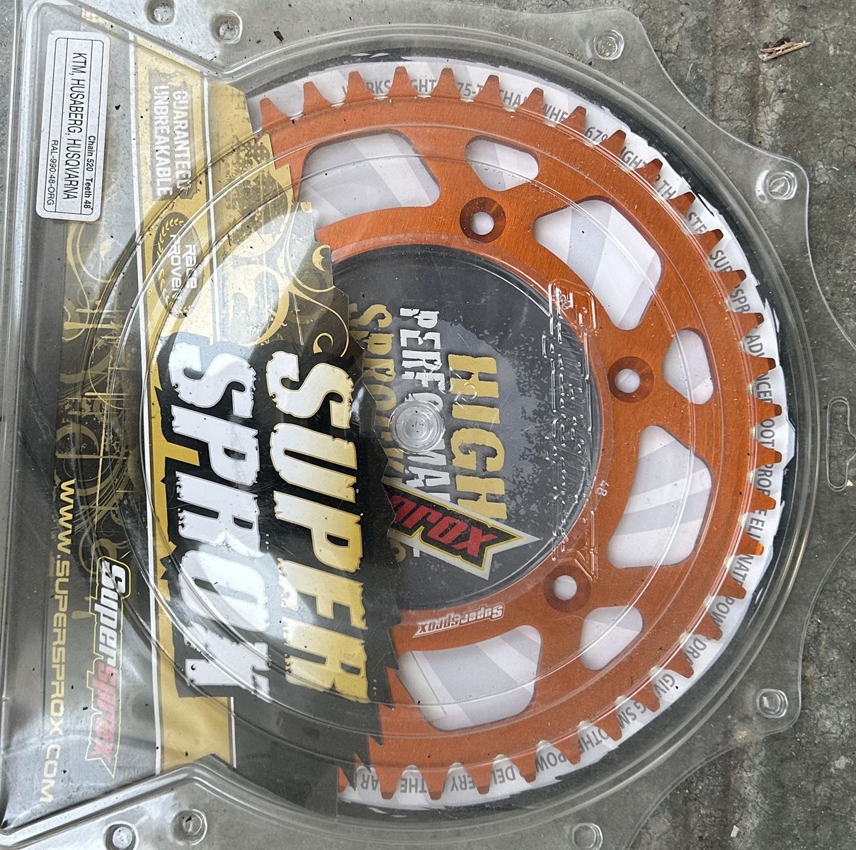 Ktm rear sprocket