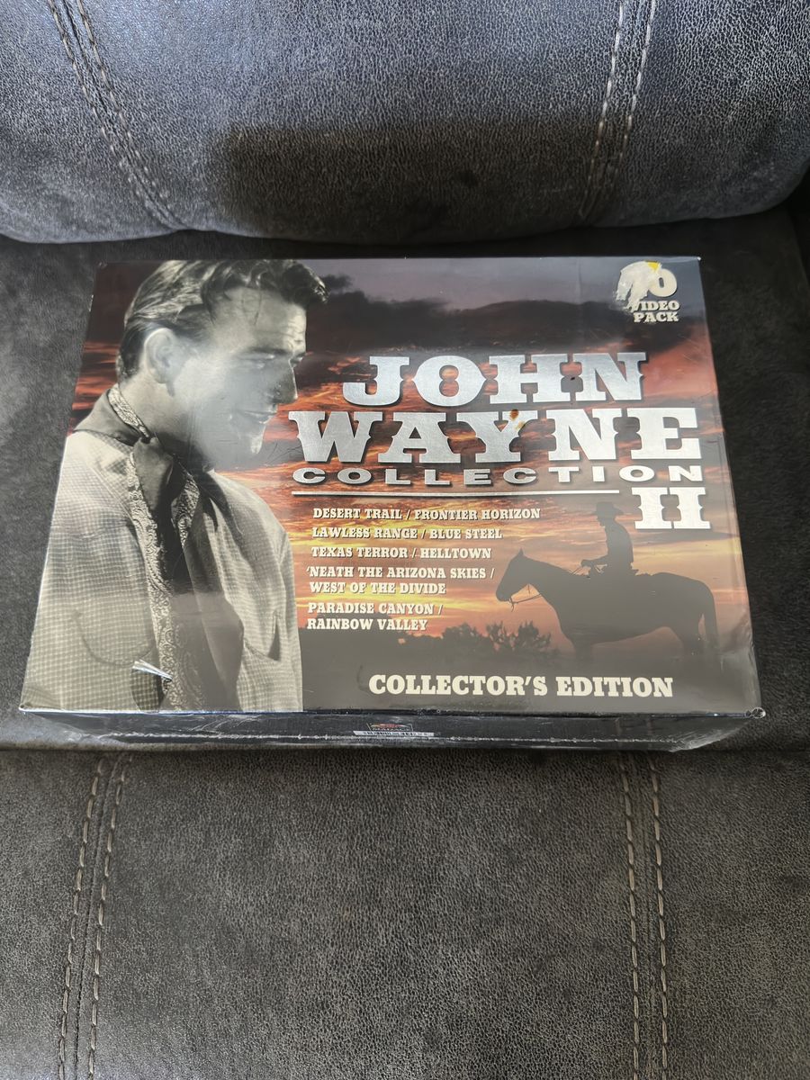 John Wayne Collection II - 10 Video Pack, Collector's Edition DVD Set, Still Sealed