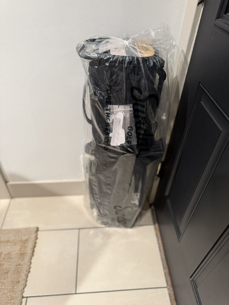 New Sunday El Camino Golf Stand Bag Black