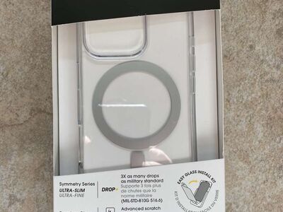 Brand new Otter Symmetry MagSafe Case for Apple iPhone.