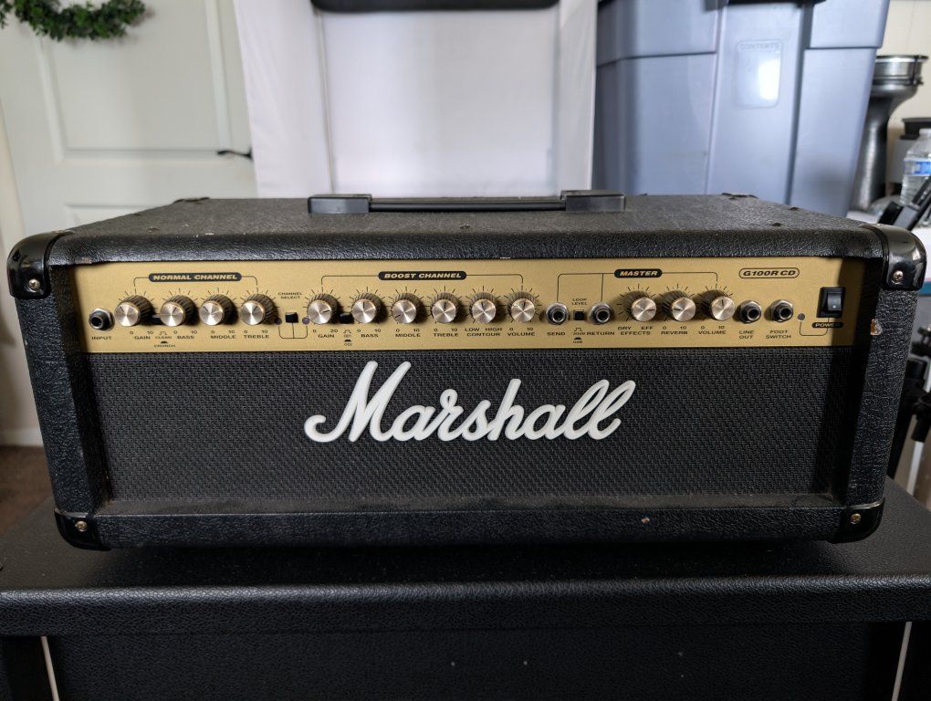 Marshall G100rcd 100 watt amp head