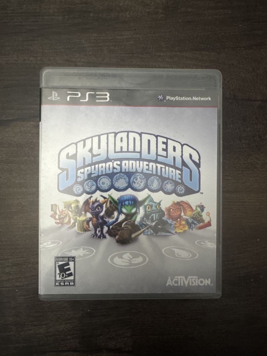 Skylanders Spyro's Adventure (Sony PlayStation 3, PS3) Activision ESRB E10+ Action-Adventure Game