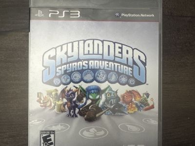 Skylanders Spyro's Adventure (Sony PlayStation 3, PS3) Activision ESRB E10+ Action-Adventure Game