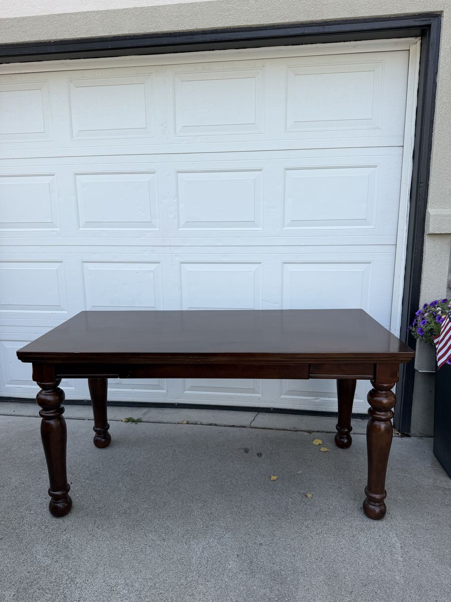 Brown Wood Desk
