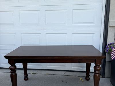 Brown Wood Desk