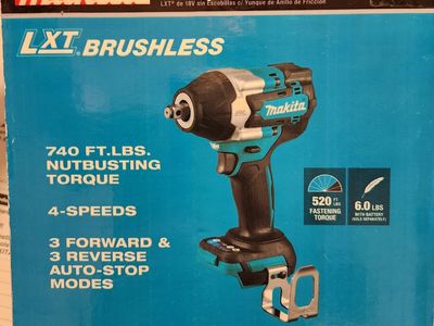 Makita 18V Impact Wrench XWT17Z New