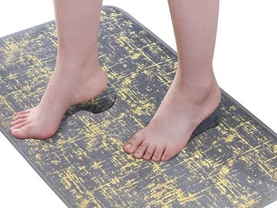 Thick Memory Foam Bath Mat, 24"x35" Ultra Soft Bathroom Rug, Machine Wash