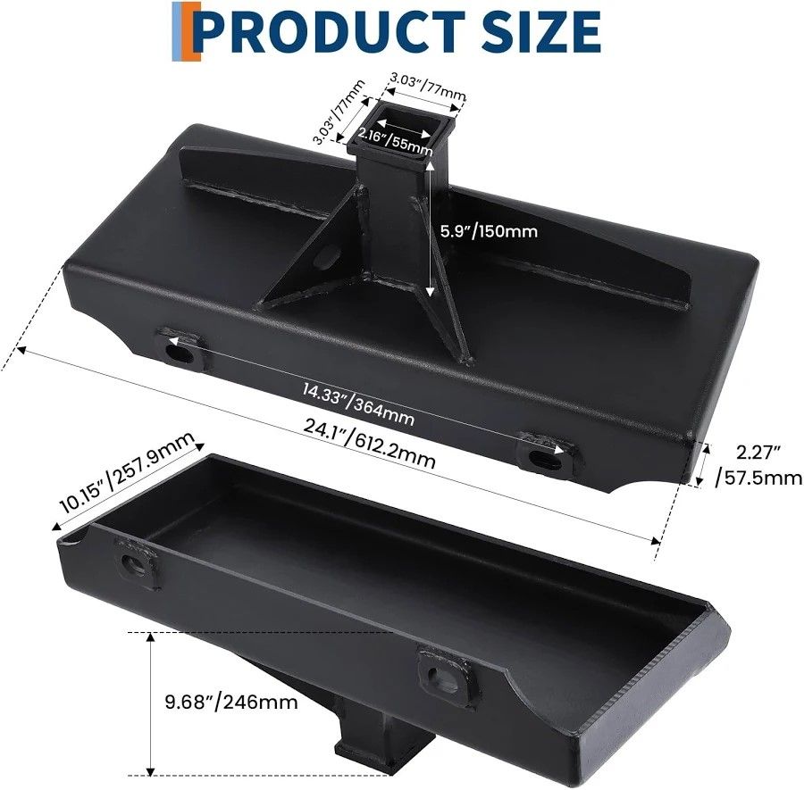 QUICK-ATTACH TRAILER HITCH  FOR TORO DINGO