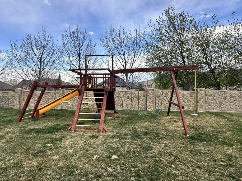 Kids Wood Playground