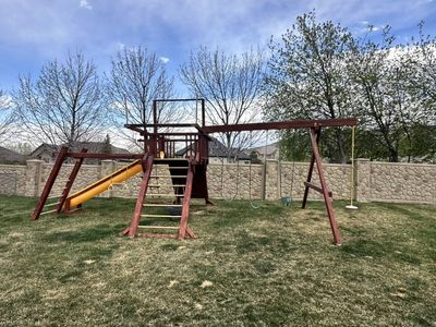 Kids Wood Playground