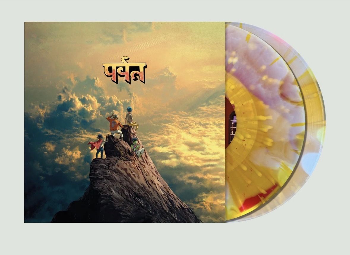 Gorillaz-The Mountain-Red Liquid Filled Vinyl 2LP