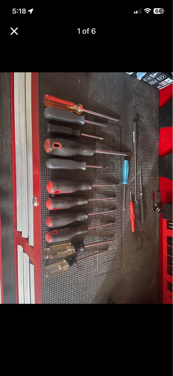 Screwdrivers and Picks