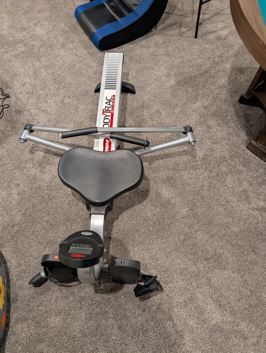 BodyTrac Glider Rowing Machine