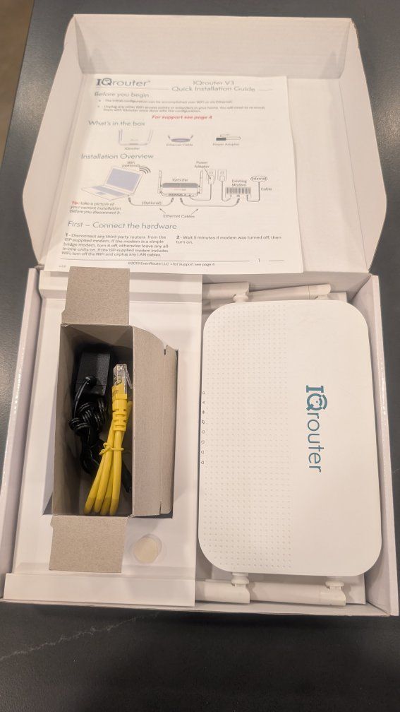 OpenWRT IQrouter v3 WiFi Router