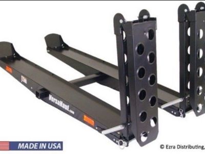 ATV/Motorcycle/Snowmobile Hitch Carrier With Pallet Jack
