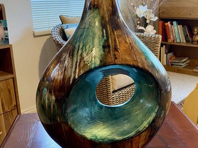 Large Modern Abstract Art Vase