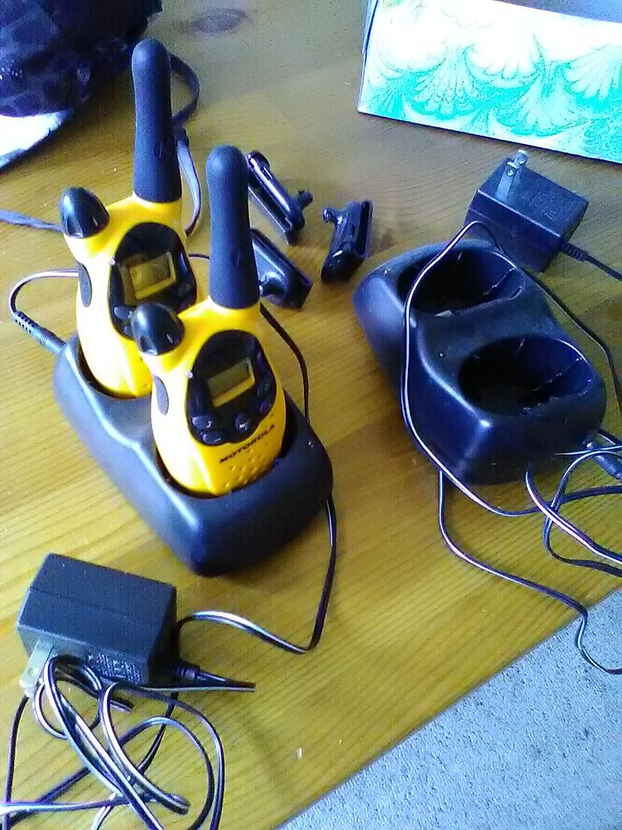 Motorola Walkie talkies