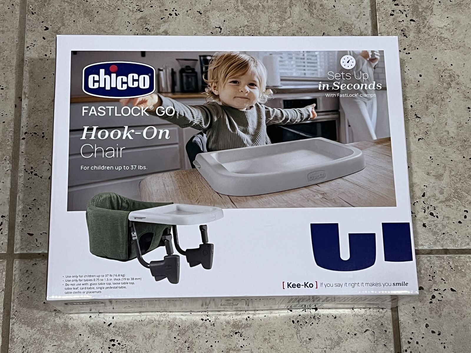 NEW: Chicco Hook-On Table Chair
