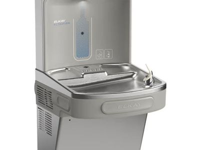 Elkay Water Fountain with Bottle Filler LZS8WSSP Cooler Refrigerated Stainless Filtered *New in box