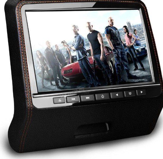 XTRONS 9" HD Car Headrest DVD Monitor